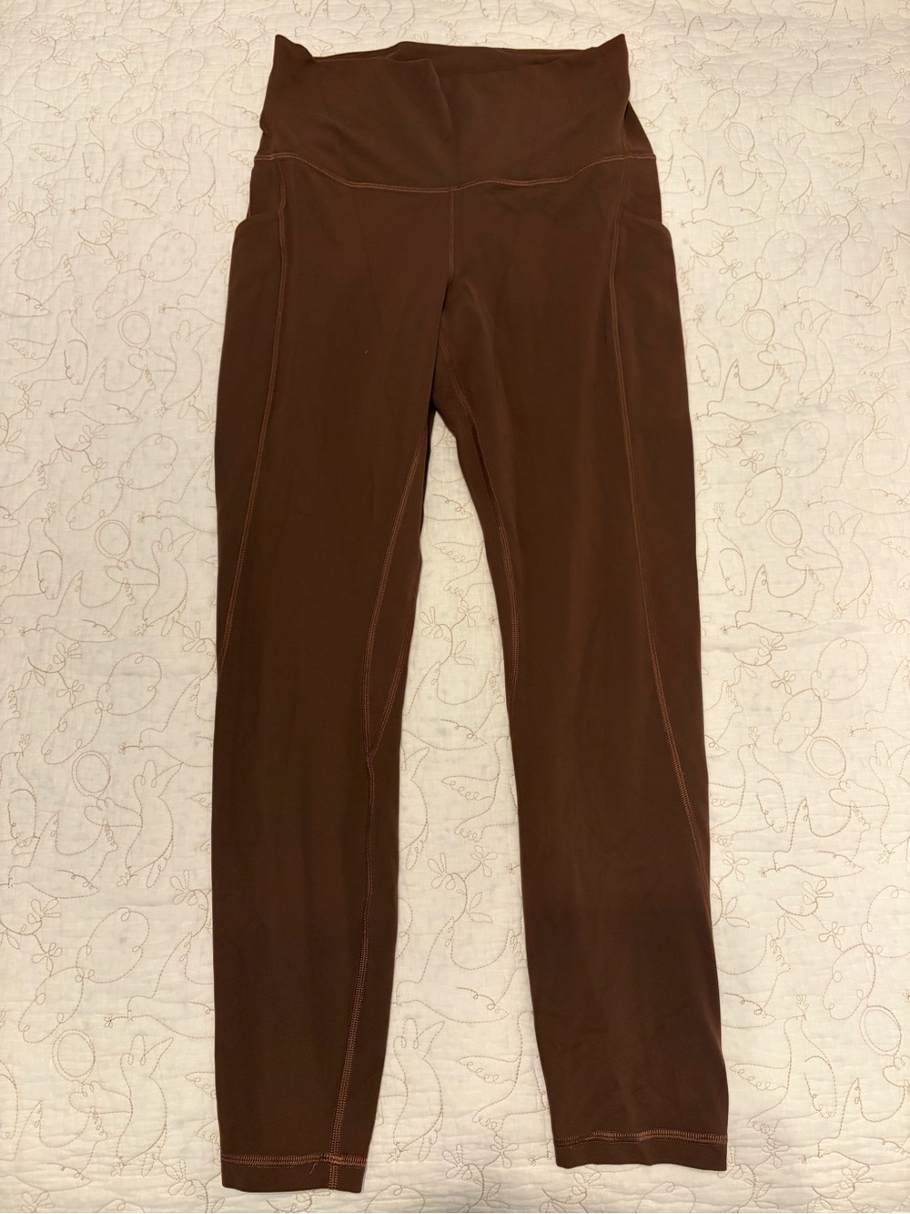 lululemon athletica Chocolate Brown High-Waist Leggings